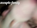 Caught my husband jerking off to gay porn and fucked us with a Double Ended Dildo