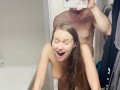 fuck infront the mirror with Stacy Cruz