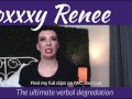 The ultimate verbal degradation!
