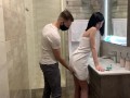 Fucked a friend's fiancee in the bathroom and she was late for the ceremony - Anny Walker