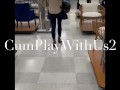 Naughty Milf Secretly Wears Remote Control Vibrator in Public Shopping Again!—CumPlayWithUs2