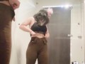 Thai Cute Girl Swallows Cum in the Fitting Room