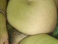 Pregnant Neha bhabhi Hindi dirty talk with vibrator in pussy