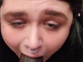BBW xxKittens submissive neko girl bbc dildo deep throat, gagging