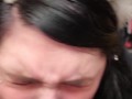 BBW xxKittens submissive neko girl bbc dildo deep throat, gagging