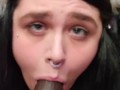 BBW xxKittens submissive neko girl bbc dildo deep throat, gagging