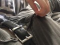 Quick closeup handjob in the morning