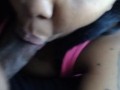 Sucked His Dick While Driving and Got Cum up My Nose