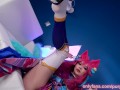 Ahri SPIRIT BLOSSOM enjoys hot cock inside