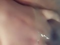 Phew that was close! Daddy said I'm not allowed to cum yet!