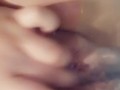 Phew that was close! Daddy said I'm not allowed to cum yet!