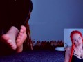 Foot stream record toes wiggle close to cam - mistressinni CB