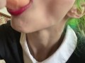 daddys little cum slut sucking dick and taking your cock in my tiny holes