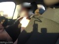 Stranger caught my wife sucking dick in the car in the school parking lot - MissCreamy