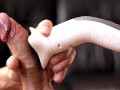 5-Day Load - Milked my biggest load ever with massage vibrator