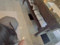 Hookup Sex with Horny Asian Classmate in the Deluxe Suite Bathroom