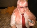 Naughty Schoolgirl Sugar Dandy Breaks in New Pipe