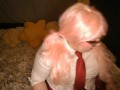 Naughty Schoolgirl Sugar Dandy Breaks in New Pipe