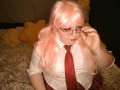 Naughty Schoolgirl Sugar Dandy Breaks in New Pipe