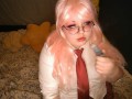Naughty Schoolgirl Sugar Dandy Breaks in New Pipe
