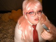 Naughty Schoolgirl Sugar Dandy Breaks in New Pipe