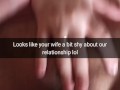 If your wife have best male friend - this is what they do while you are not around - Cuckold caption