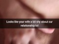 If your wife have best male friend - this is what they do while you are not around - Cuckold caption