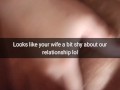 If your wife have best male friend - this is what they do while you are not around - Cuckold caption