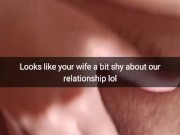 If your wife have best male friend - this is what they do while you are not around - Cuckold caption