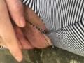 Public pissing and pleasuring in broad daylight