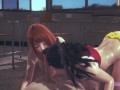 Boku No Hero Hentai - Ochako and Momo Threesome Sucking and fucking