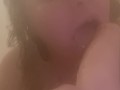 POV: me sucking your dick in the shower