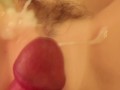 Pandemics cumming on synthetic pussy