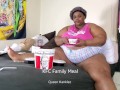 Ssbbw Feedee KFC FAMILY MEAL 