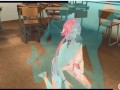 [CM3D2] - The Future Diary hentai, Yuno Gasai quick gangbang in class