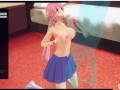 [CM3D2] - The Future Diary hentai, private session with Yuno Gasai