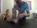 Gwen & Myles Put Their Perfect Feet in your Face