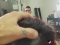 Kitty Jaguar fucked after having her asshole tattooed