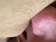 I love eating my stepmoms wet wet pussy close up