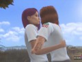 Two Scout Monitors Have Sex in the Forest, They're both Very Horny - Sexual Hot Animations