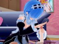 Rem adult version Hentai 3D