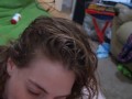 SLOWMO CUMGUSH after JUST showering - Heather Kane