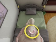 Mercy gets POV fingered before swallowing a load of cum - Overwatch Hentai