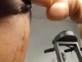 Ridin Dildo in Public Gym Pussy (upclose)