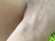 Watching Porn and Cumming in my Panties POV