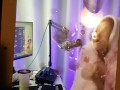 Cute Gamer Babe Facial Cumshot AMONG US 