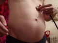 Water rumbling (gurgling) in the stomach 