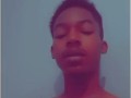 No shirt (smoking listening to music)