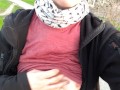 Filming myself naked on the street