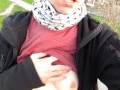 Filming myself naked on the street